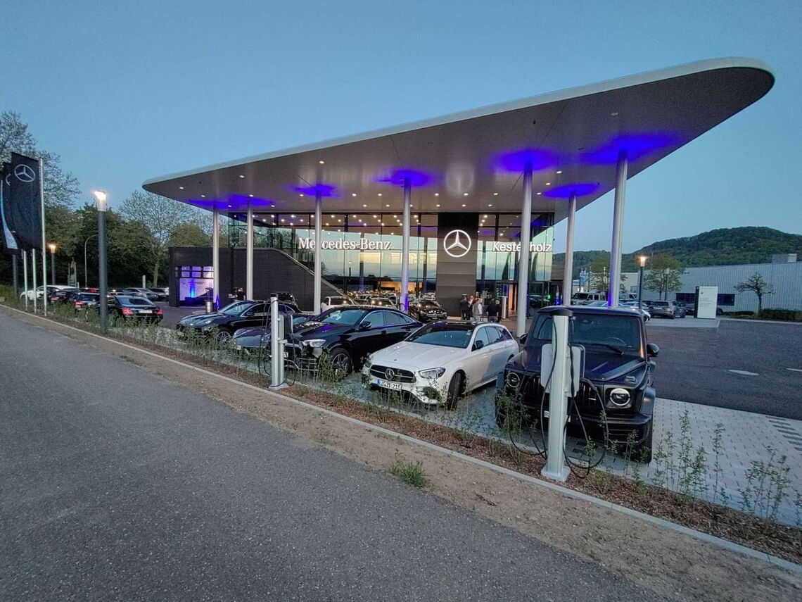 Neubau Mercedes Benz Autohaus Bad Säckingen