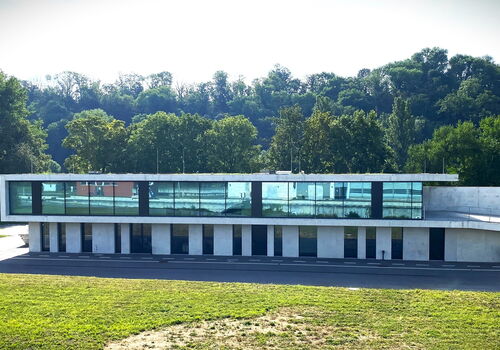 Neubau Besucherzentrum Hauptklärwerk Stuttgart-Mühlhausen